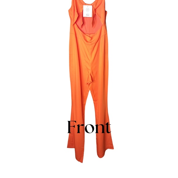 🟢SALE! LITA BY CIARA! TIE FRONT JUMPSUIT & NWT - Picture 4 of 12